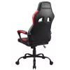 Silla de oficina Subsonic SA5642-IM1 asiento acolchado respaldo acolchado negro rojo