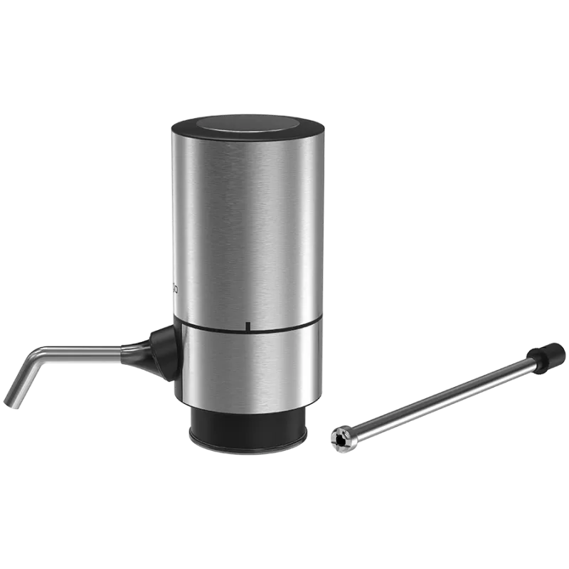 Dispensador de vino eléctrico a batería con tubo de acero inoxidable
