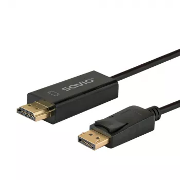 Cable Display Port a HDMI 1,5m, CL-183 Savio SAVKABELCL-183