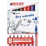 Edding 361 juego de rotuladores para pizarra blanca 4-361-8-S2999, 1 mm, 8 uds., colores surtidos