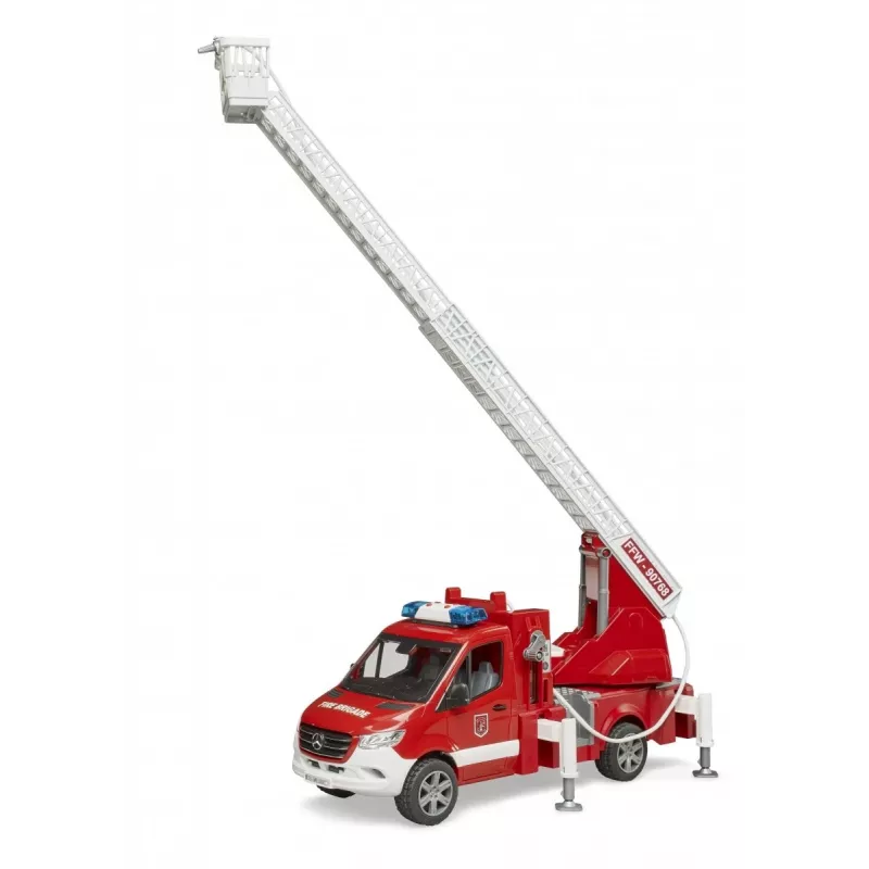 Camión de bomberos BRUDER 02673 rojo blanco plástico ABS 4 años