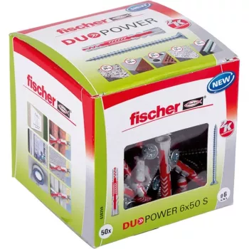 Taco FISCHER DUOPOWER 6x50 S 50 uds. con tornillo