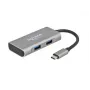 Hub USB DeLOCK USB externo 10 Gbps hub USB Type-C 63260