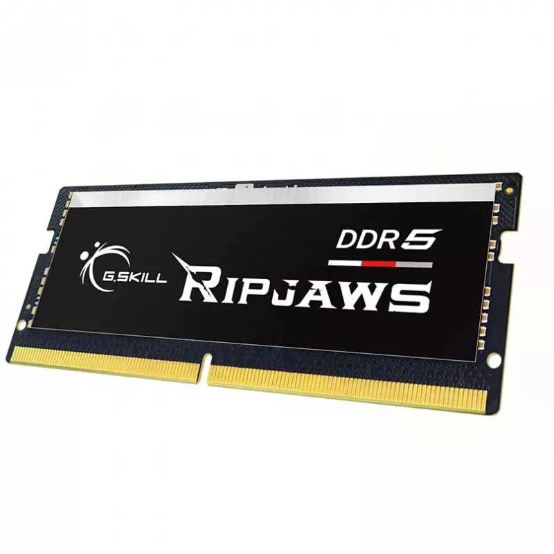 SO-DIMM 32 GB DDR5-4800 (2x 16 GB) Dual-Kit, memoria negra, F5-4800S4039A16GX2-RS, Ripjaws