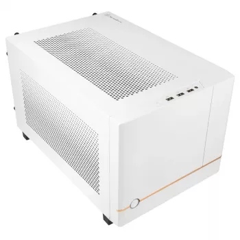 Caja Mini-ITX SilverStone SST-SG14W Sugo 14 - blanca