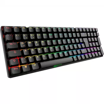 Sharkoon Skiller SGK50 S2 negro DE-Layout Gateron Yellow teclado