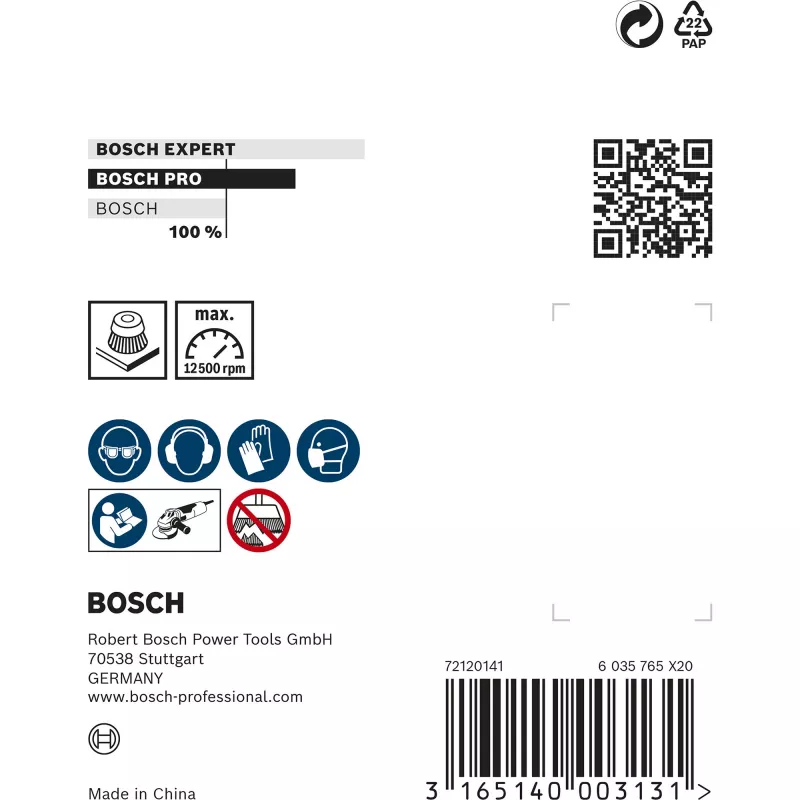 Bosch 1 608 614 020 Accesorio para amoladora angular Cepillo de vaso
