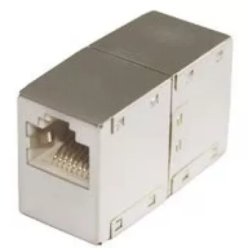 ShiverPeaks maximum connectivity 75006-MS acoplador de conexión modular RJ45 Cat.6, apantallado totalmente metálico
