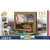 Set de construcción Cobi Batalla de Moscú de Napoleón 145 piezas maqueta histórica diorama