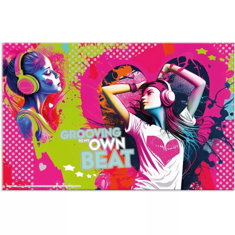 Protector de escritorio HERMA 19595 Multicolor Cartón 550x350mm