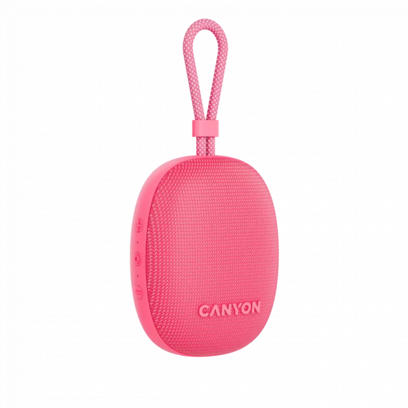 Canyon OnMove 12 - altavoz Bluetooth v5.3 portátil - 5W - TWS - IPX7 - 12 horas - carga USB-C