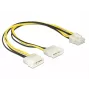 Cable de alimentación interno DeLOCK 85453 0,3m 8 pines EPS12V macho