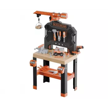 Juguete taller infantil SMOBY Bricolo Builder 7600360741 – Set de herramientas de construcción para juego de rol