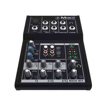 Mackie Mix5 5 canales 20 – 30000 Hz Negro