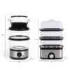 Salter EK5885VDE Vaporera compacta de 3 niveles