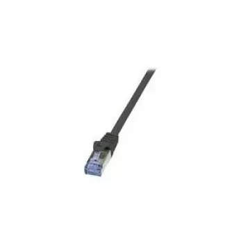 Cable de red LogiLink 1,5 m Cat.6A RJ-45 S/FTP negro
