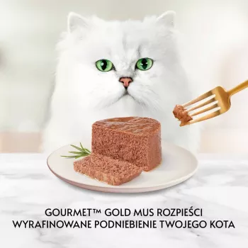 GOURMET Gold Ternera – Alimento húmedo para gatos – 85 g