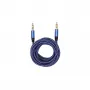 Cable AUX Sbox 3535-1.5BL 3,5 mm a 3,5 mm azul arándano