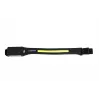 Linterna Esperanza EOT067 negra, linterna frontal LED