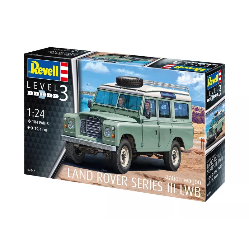 Maqueta de plástico Land Rover Series III