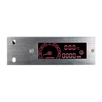 Controlador de ventiladores y LED RGB PCI Lamptron TC20 - plateado