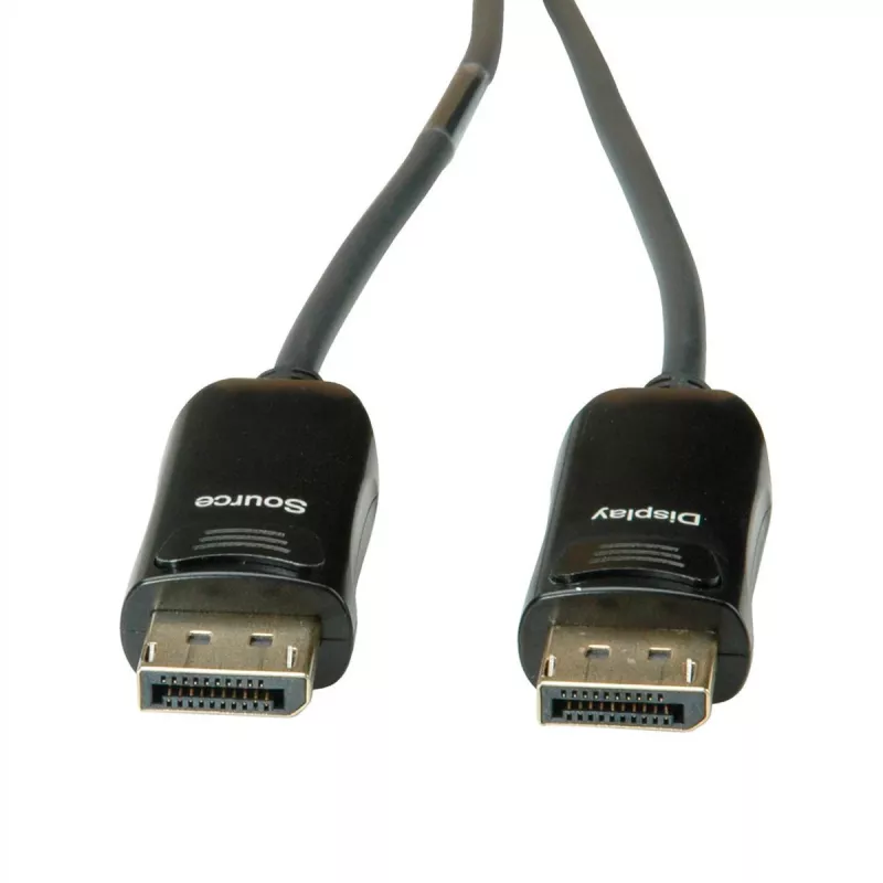 Cable DisplayPort v1.4 ROLINE AOC 8K60 ST/ST 20m - cable - digital/visualización/vídeo - 20 m (14.01.3493)