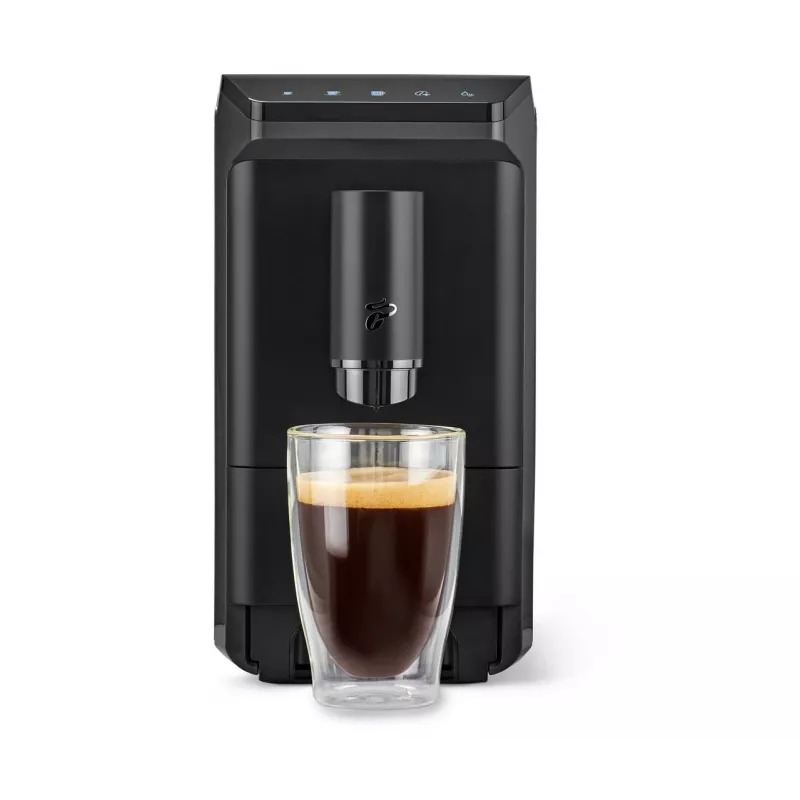 Cafetera de espresso Tchibo Esperto Mini negra – cafetera de espresso compacta para casa