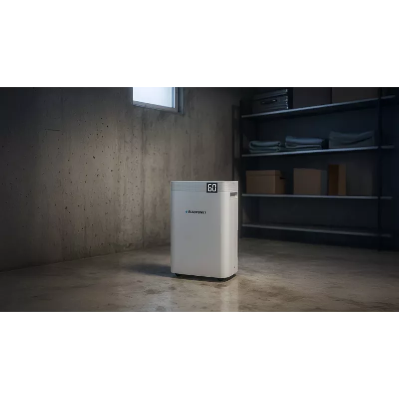Deshumidificador BLAUPUNKT ADH801 — 20 L/día (máx. 36 L/24h), depósito de 4,2 L, 600 W, R290, indicador LED