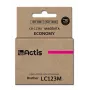 Actis KB-123M Tinta (sustituto de Brother LC123M/LC121M; Estándar; 10 ml; magenta)
