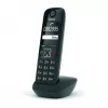 Teléfono analógico/DECT Gigaset AS690HX auricular inalámbrico identificación de llamadas Negro