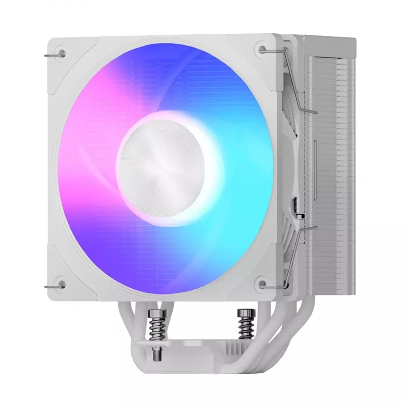 MODECOM Volcano 0C T202 LCD ARGB disipador de CPU por aire 12 cm blanco