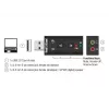 Tarjeta de audio DeLOCK 63926 7.1 canales USB
