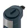 Jata JEBT1854 batidora de mano, 1500 W, 14500 rpm, cuchillas de acero inoxidable, Turbo, acero inoxidable / gris
