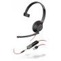 Auricular monoaural USB-A Poly Blackwire C5210