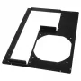 Backpanel para carcasa de PC Micro-ATX, DimasTech S0022GB, 5 ranuras de expansión, negro grafito