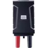 testo Adaptador de medición [conector de 4 mm] adaptador de termopar tipo K con protección contra contacto multímetro negro (0590 0002)