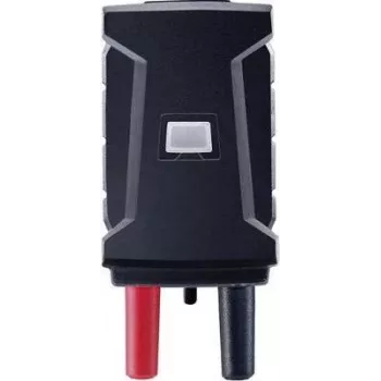 testo Adaptador de medición [conector de 4 mm] adaptador de termopar tipo K con protección contra contacto multímetro negro (0590 0002)