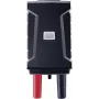 testo Adaptador de medición [conector de 4 mm] adaptador de termopar tipo K con protección contra contacto multímetro negro (0590 0002)