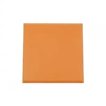 ALLNET Brick'R'knowledge carcasa de plástico 2x2 naranja parte superior e inferior pack de 10