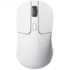 Ratón gaming Keychron M3 para diestros RF inalámbrico + Bluetooth óptico 26000 DPI blanco