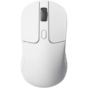 Ratón gaming Keychron M3 para diestros RF inalámbrico + Bluetooth óptico 26000 DPI blanco
