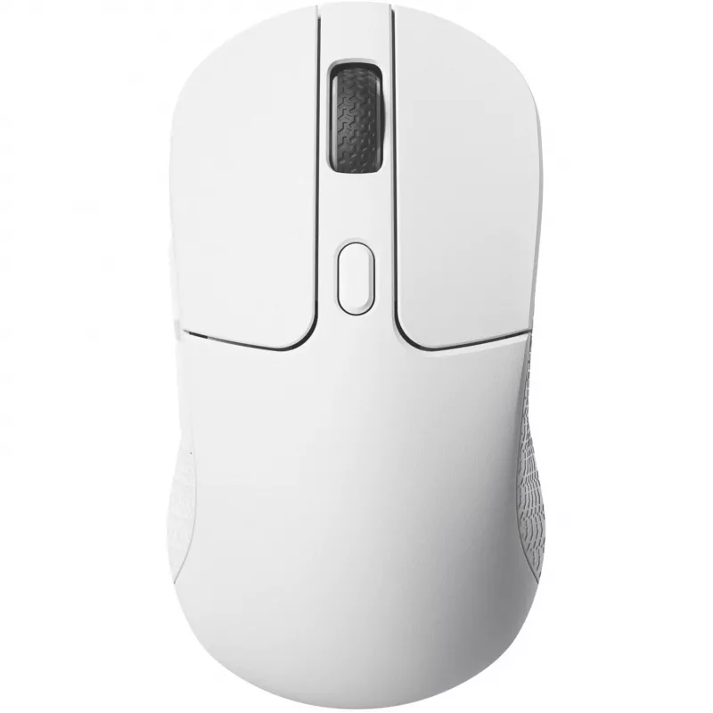 Ratón gaming Keychron M3 para diestros RF inalámbrico + Bluetooth óptico 26000 DPI blanco