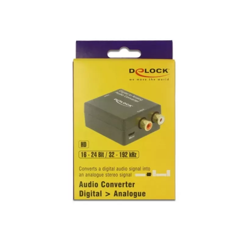 Convertidor de audio DeLOCK 63477