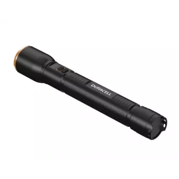 Linterna Duracell DF6000R caja regalo — linterna de mano recargable, negra