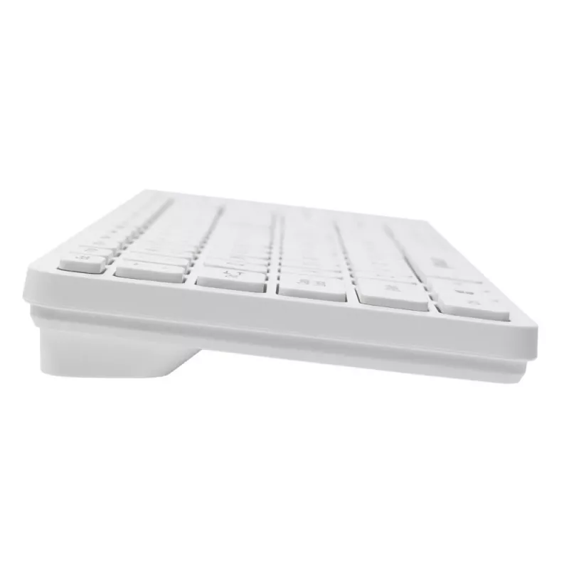 Teclado inalámbrico Tellur TLL491241 Mini blanco — diseño compacto, conexión inalámbrica