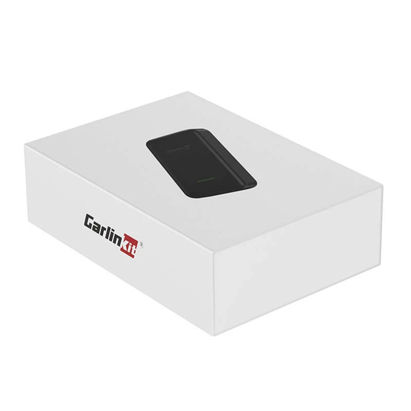 Adaptador inalámbrico Carlinkit U2W Plus para Apple CarPlay, negro