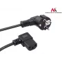 Cable de alimentación con conector de 3 clavijas en ángulo 3M MCTV EU-803