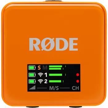 RØDE Wireless GO III Naranja - sistema de micrófono inalámbrico (naranja)