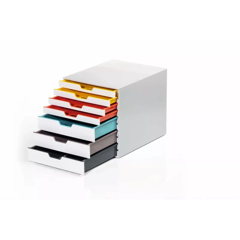 Durable VARICOLOR MIX 7 gris plástico 7 cajones