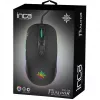 Ratón gaming INCA IMG-348 3200 DPI. RGB. 7 botones. USB. SW retail